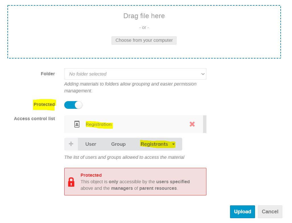 How to upload your poster in Indico